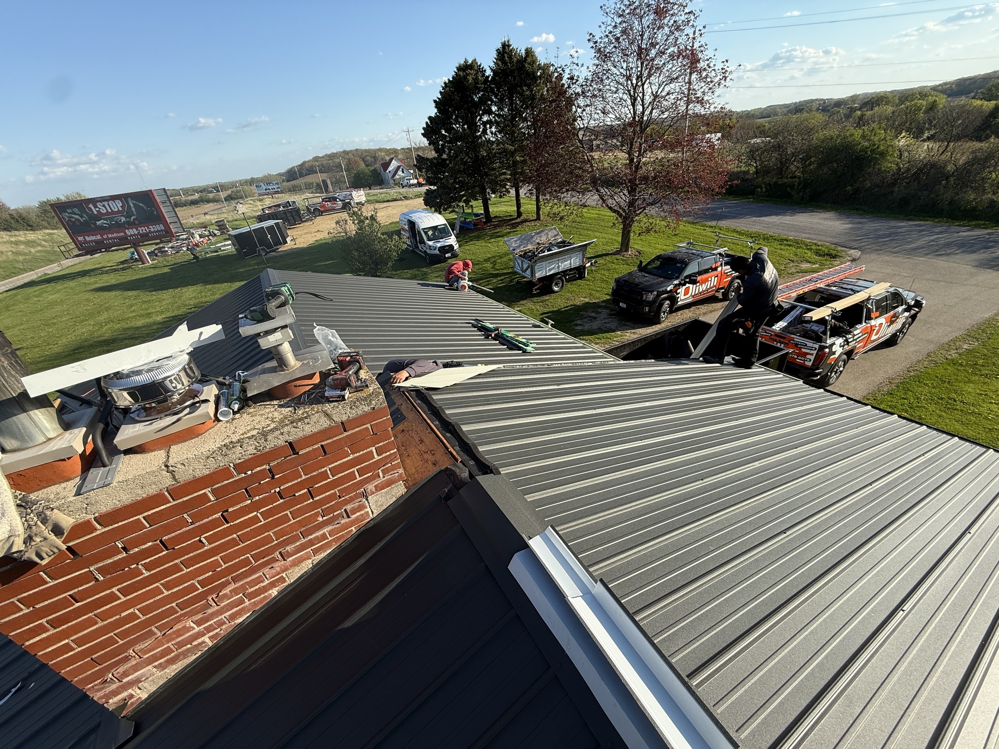 View of siding and windows on house