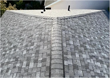 Roof up close from on top of roof