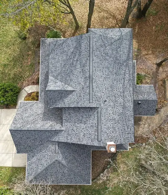 House From Birds Eye View House From Birds Eye View